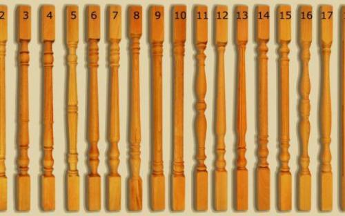 Балясины для лестницы из дерева. Выбор древесины