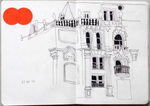 Что рисовать в скетчбуке если не умеешь рисовать. Travel-скетчинг