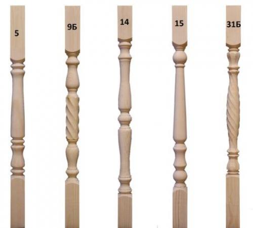 Балясины для лестницы из дерева. Выбор древесины