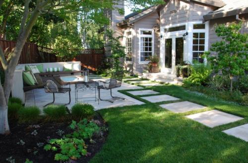 Озеленение двора частного дома своими руками. Озеленение двора: ландшафтный дизайн и правила эффектного украшения участка (95 фото)