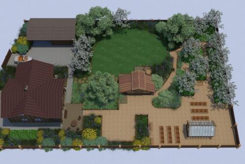 Планировка участка 8 соток ижс. Планировка участка 8 соток: такая легкая головоломная работа