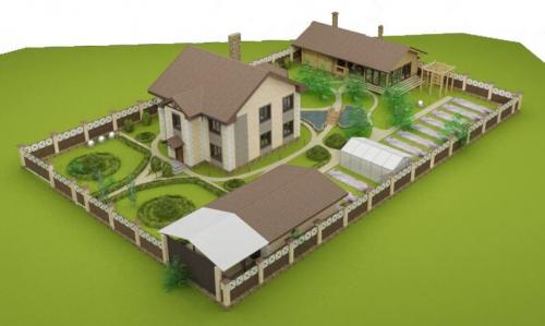 Участок 15 соток обустройство. Планировка участка 15 соток — пошаговая инструкция, как обустроить свой участок под ключ! (фото и видео)