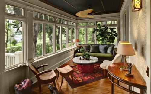 Веранда из блоков пристроенная к дому с большими окнами. Проекты веранд, пристроенных к дому: зависимость от функций