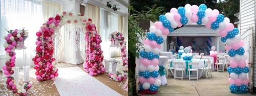 Как сделать арку из шаров своими руками без гелия пошаговая инструкция. Как сделать арку из воздушных шариков своими руками