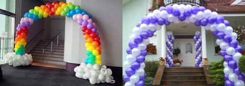 Как сделать арку из шаров своими руками без гелия пошаговая инструкция. Как сделать арку из воздушных шариков своими руками