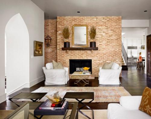 Комната под кирпич. Кирпичная стена