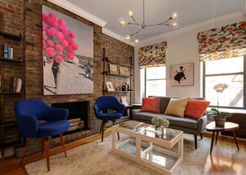 Комната под кирпич. Кирпичная стена