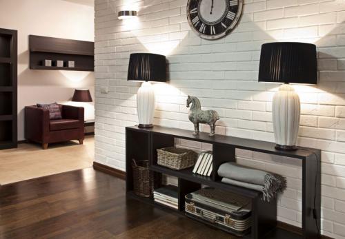 С Чем сочетается белый кирпич. Преимущества и недостатки