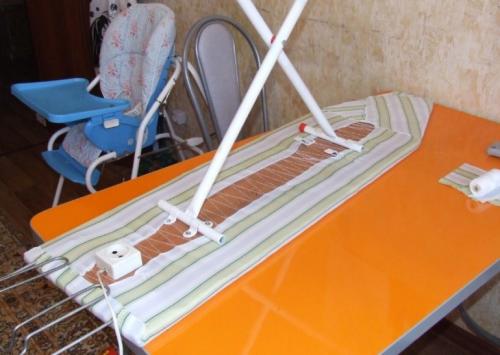 Гладильная доска своими руками. Простая конструкция гладильной доски своими руками