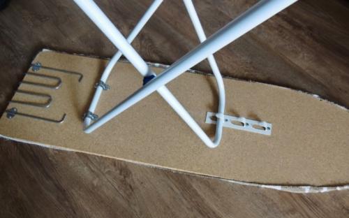 Гладильная доска своими руками. Простая конструкция гладильной доски своими руками