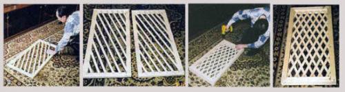 Как вырезать узоры на фанере для беседки. Как самостоятельно изготовить решетку из дерева