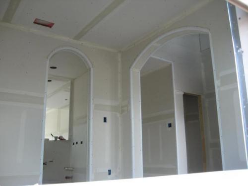 Деревянный каркас для гипсокартона на стену. Обшивка стен гипсокартоном 02