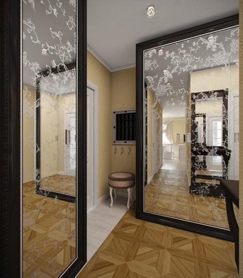 Дизайн узкого коридора в панельном доме. Делаем прихожую больше