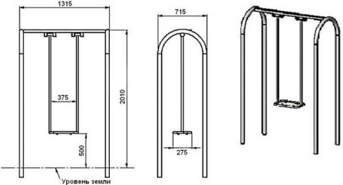 Садовые качели своими руками из металла. Металлические садовые качели своими руками, чертежи, виды, нюансы