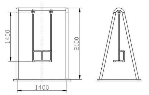 Садовые качели своими руками из металла. Металлические садовые качели своими руками, чертежи, виды, нюансы