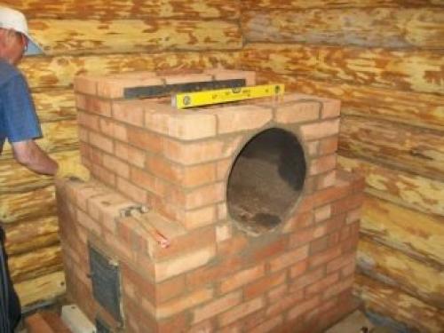 Каменка кирпичная печь. Достоинства кирпичной печки 06