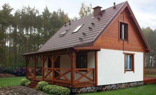 Как выбрать планировку дома для дачи. С верандой и террасой