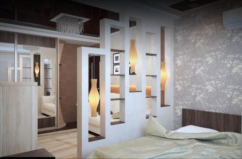 Стенка перегородка. Стационарные перегородки – альтернатива стенке