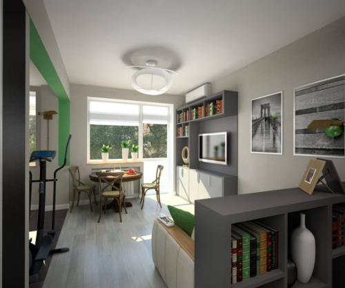 Стеклянная перегородка в хрущевке. Секреты перепланировки хрущевки