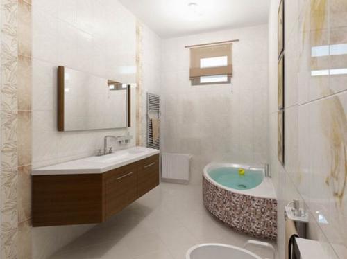 Какой цвет для ванной комнаты по васту. Благоприятные цвета в ванной комнате по фен-шуй