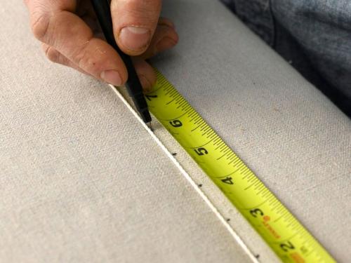 Как украсить изголовье кровати своими руками. Орнамент из гвоздей