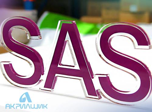 Изготовление букв из оргстекла. Разновидности объемных букв