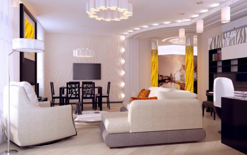 Декоракрил в интерьере. Неповторимый эффект декоракрила