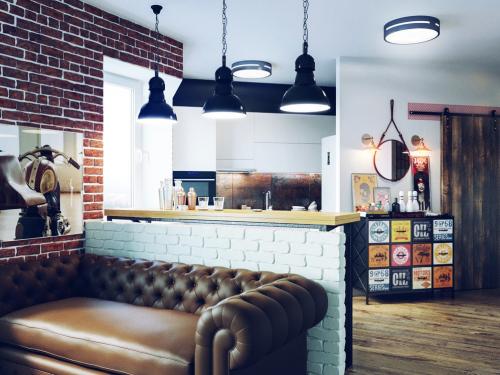 Студия гостиная и кухня 20 кв.м. Способы зонирования пространства