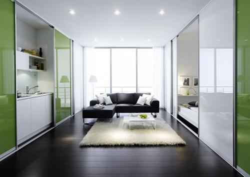 Стена из стекла в доме. Стеклянные стены: какие бывают и как сделать своими руками 03