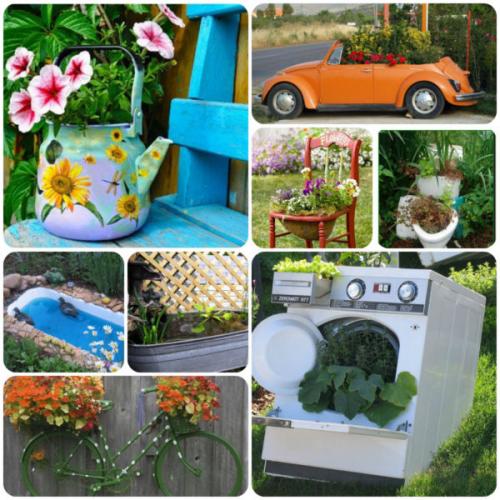 Поделки своими руками для сада. Новинки поделок для сада из подручных средств с описанием