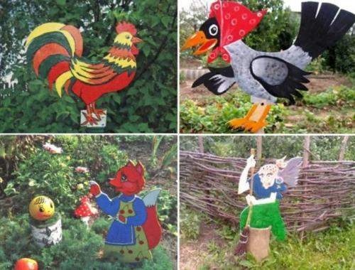 Поделки своими руками для сада. Новинки поделок для сада из подручных средств с описанием