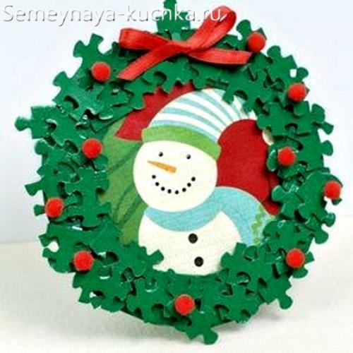 Поделки на Новый Год в детский сад. на выставку в садик.