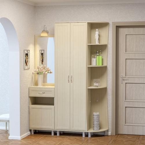 Удачная комбинация мебель для прихожей. Какие встречаются варианты модульной мебели в прихожую