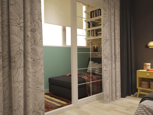 Дизайн для квартиры холостяка. Современный дизайн небольшой квартиры в Москве с интересным оформлением лоджии