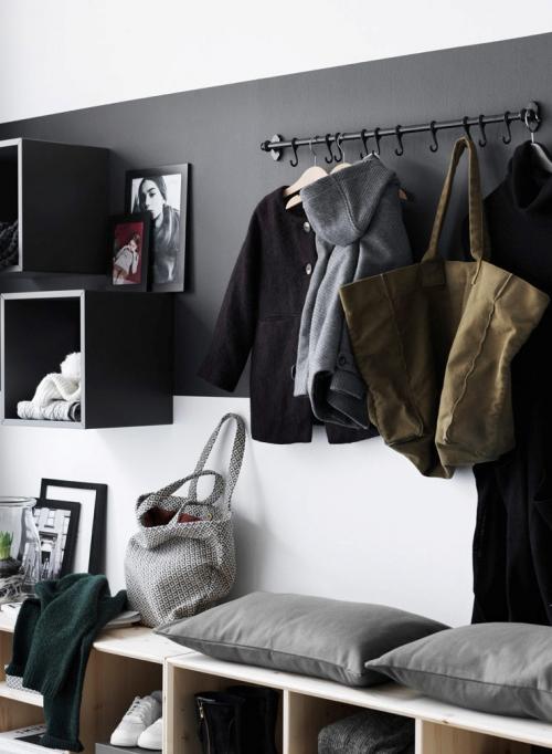 Прихожая Икеа в интерьере. Отличительные черты мебели фирмы Икеа