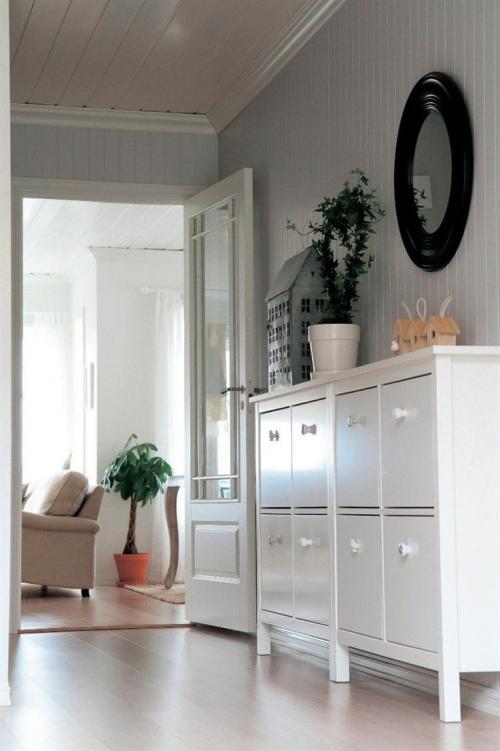Прихожая Икеа в интерьере. Отличительные черты мебели фирмы Икеа