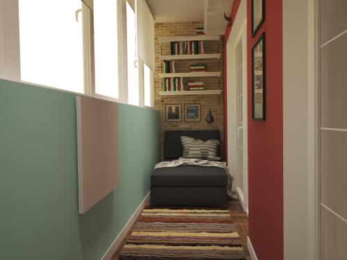 Дизайн для квартиры холостяка. Современный дизайн небольшой квартиры в Москве с интересным оформлением лоджии