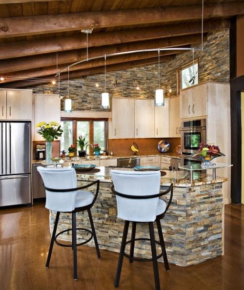 Ремонт с декоративным камнем. Отделка стен камнем — 70 фото красивого оформления в интерьере