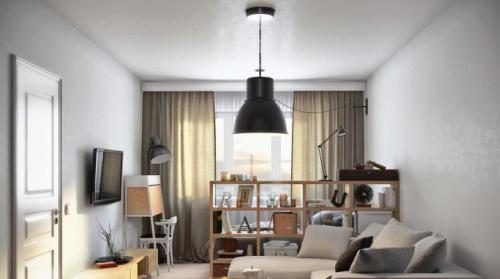 Дизайн 1 комнатной квартиры 36 кв м. Дизайн однокомнатной квартиры площадью 36 кв.м