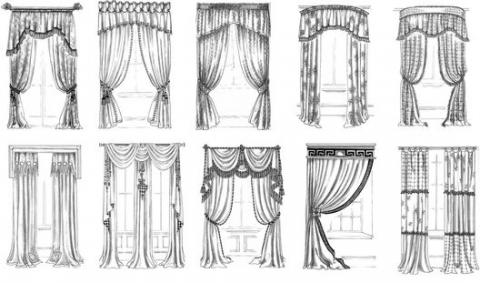 Как сшить шторы своими руками в зал. Мастер-класс, как самой сшить шторы в зал