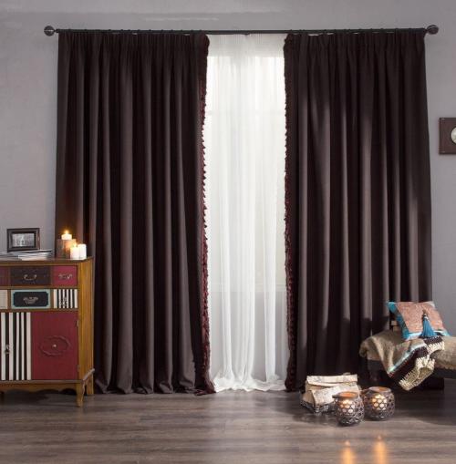 Как подобрать тюль к белым шторам. Правила сочетания цветов