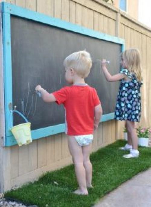 Дачный эксклюзив своими руками. Зона для игры и отдыха