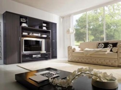 Стенки вместительные для гостиной. Преимущества и недостатки 01