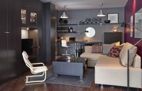 Стенка в гостиную ИКЕА. Гостиная ИКЕА – 110 фото самых красивых идей оформления комнаты в разных стилях