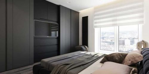 Дизайн маленькой спальни 2019. Дизайн в стиле минимализм