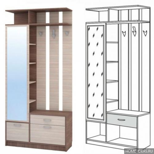 Большие прихожие в коридор. Советы по дизайну 11