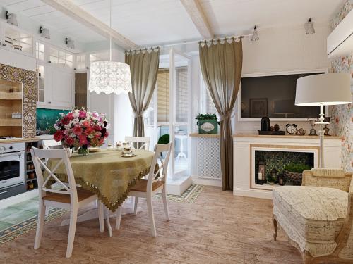 Шторы в стиле прованс в гостиную. Стиль Прованс: основные характеристики