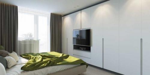 Дизайн маленькой спальни 2019. Дизайн в стиле минимализм