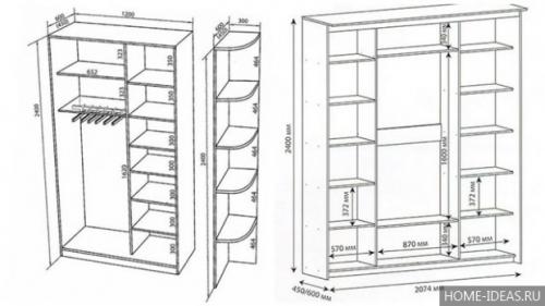 Большие прихожие в коридор. Советы по дизайну 12