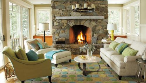 Гостиная в белых тонах. Что дает белый цвет в гостиной 41